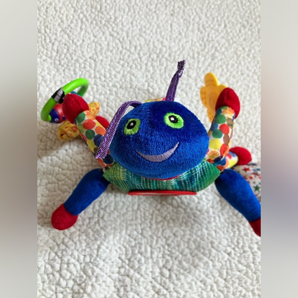 Set of Plastic Links & Cloth Spider Rattle with hook (the world of Epic Carle) - Picture 3 of 5